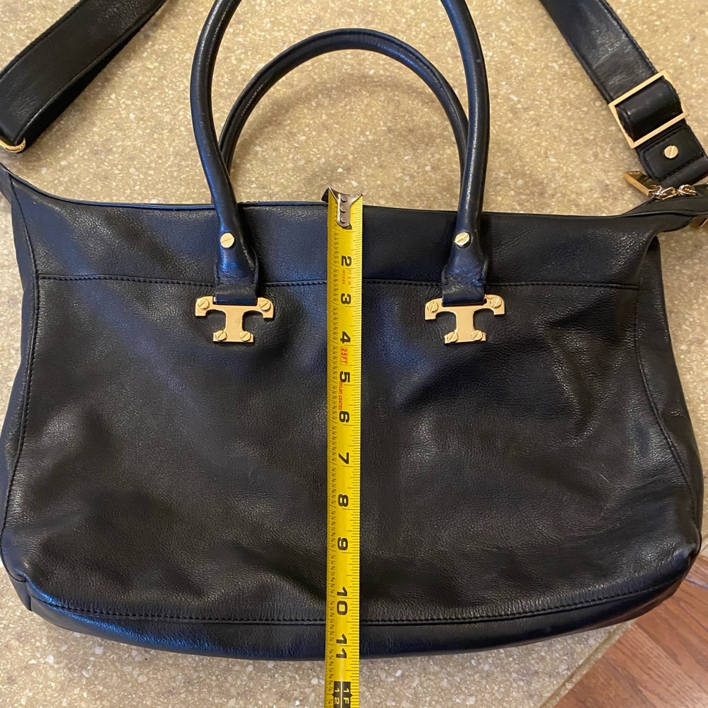 ⭐️Tory Burch Black Leather bag⭐️ - Picture 4 of 9